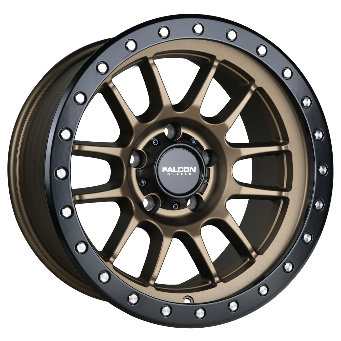 Falcon Wheels T7 17x9 in Matte Bronze - Roam Overland Outfitters