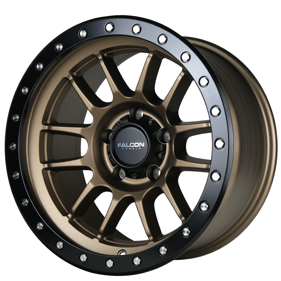 Falcon Wheels T7 17x9 in Matte Bronze - Roam Overland Outfitters