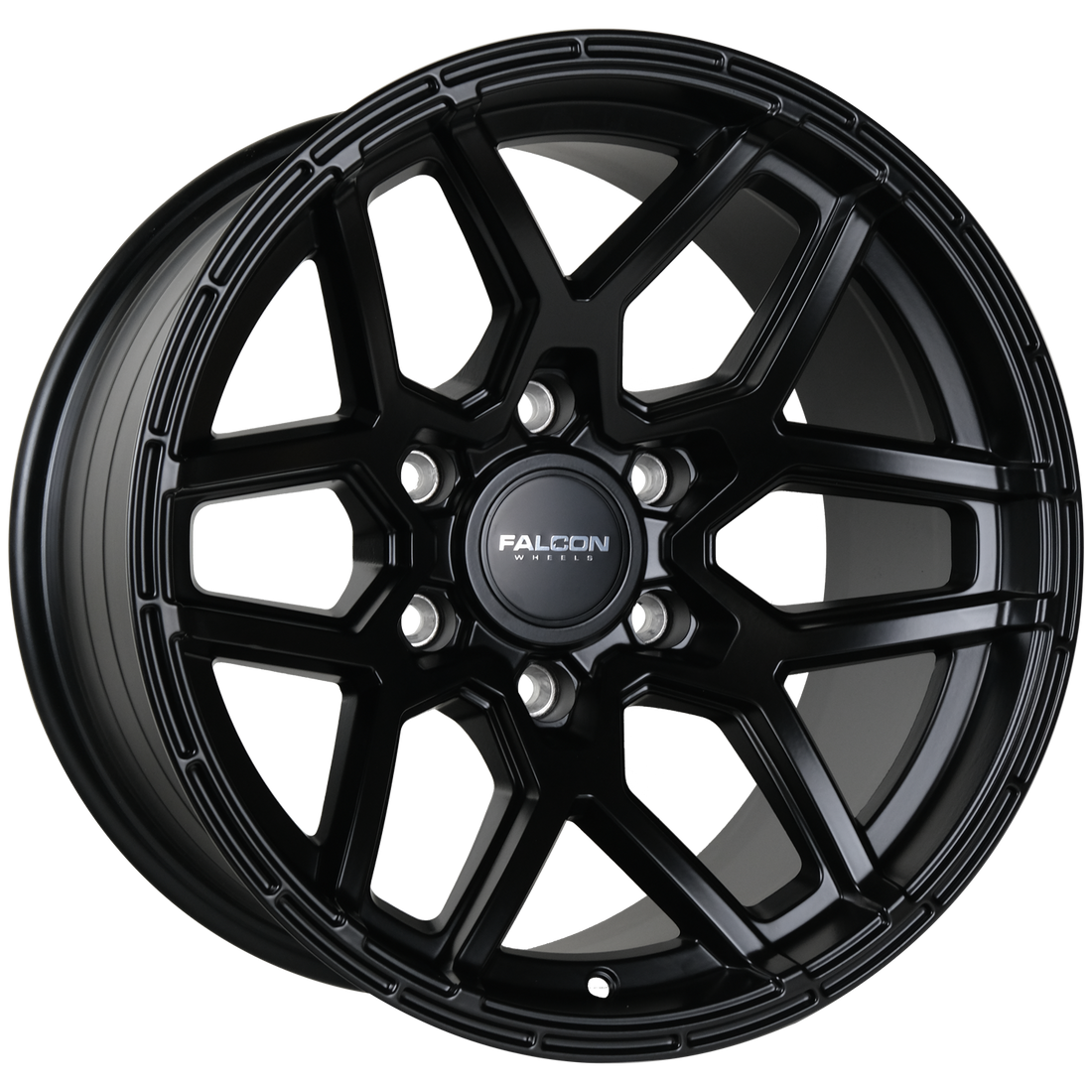 Falcon Wheels T9 Atlas 17x9 in Matte Black - Roam Overland Outfitters