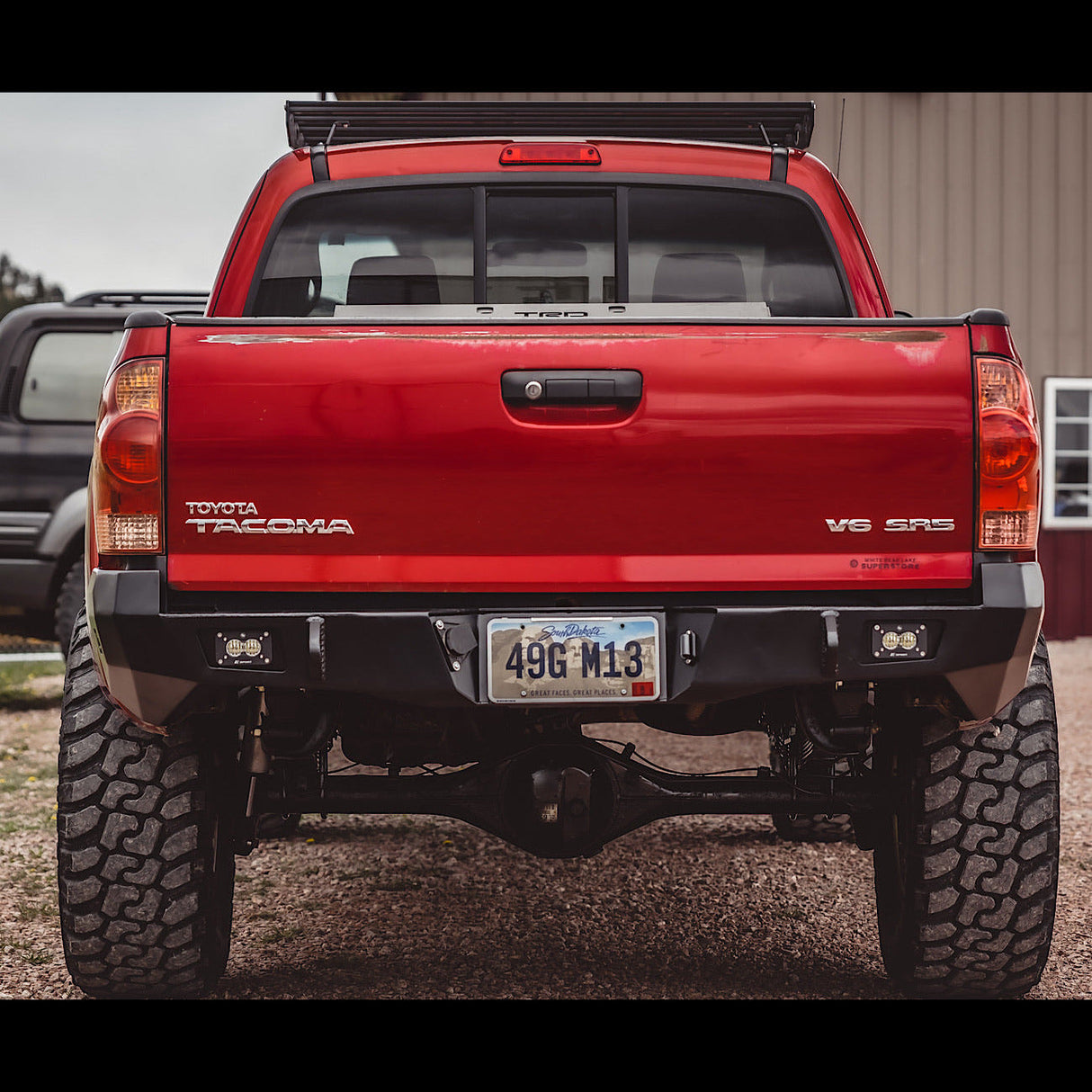 Tacoma Overland Rear Bumper / 2nd Gen / 2005-2015 - Roam Overland Outfitters