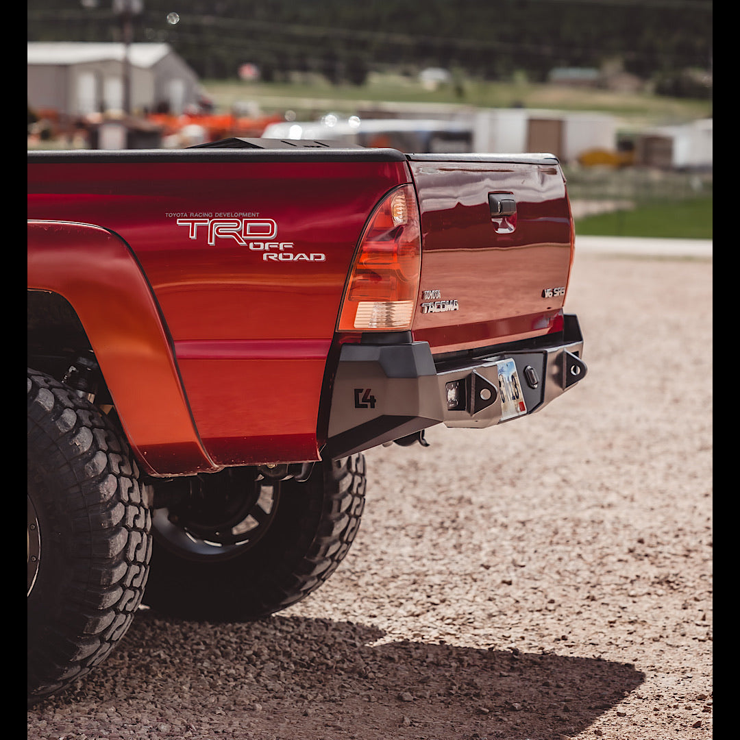 Tacoma Overland Rear Bumper / 2nd Gen / 2005-2015 - Roam Overland Outfitters