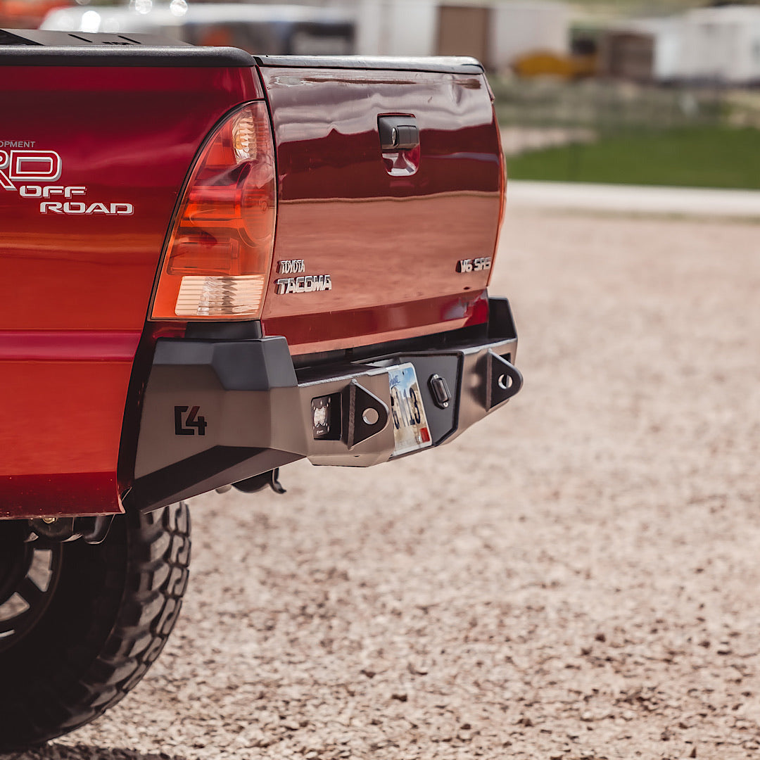 Tacoma Overland Rear Bumper / 2nd Gen / 2005-2015 - Roam Overland Outfitters