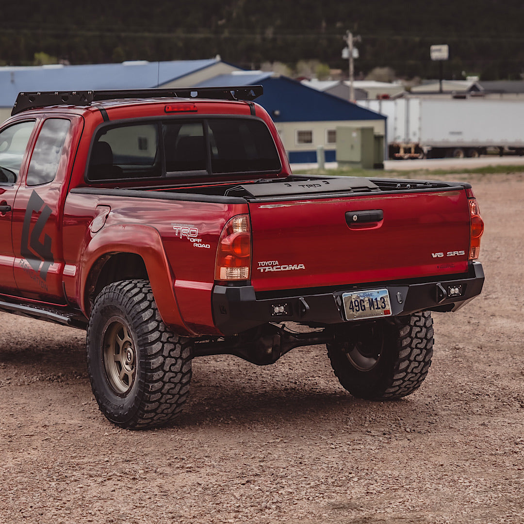 Tacoma Overland Rear Bumper / 2nd Gen / 2005-2015 - Roam Overland Outfitters