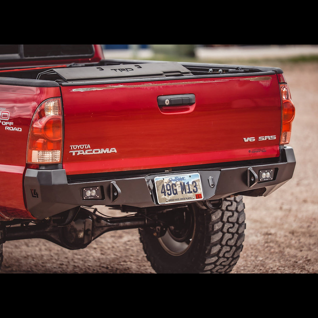 Tacoma Overland Rear Bumper / 2nd Gen / 2005-2015 - Roam Overland Outfitters
