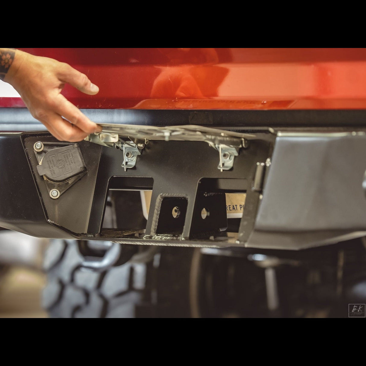 Tacoma Overland Rear Bumper / 2nd Gen / 2005-2015 - Roam Overland Outfitters