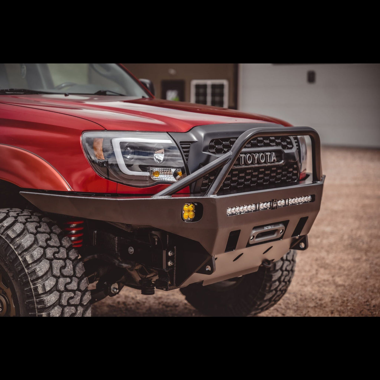 Tacoma Overland Series Front Bumper / 2nd Gen / 2005-2015 - Roam Overland Outfitters