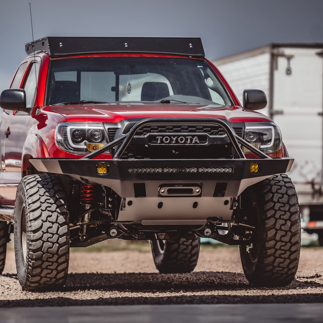 Tacoma Overland Series Front Bumper / 2nd Gen / 2005-2015 - Roam Overland Outfitters