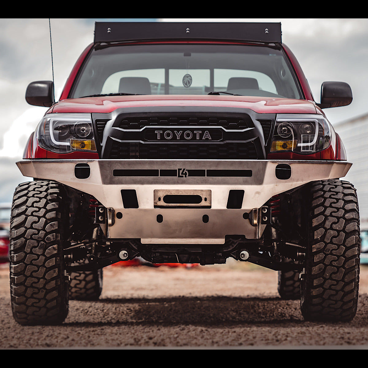 Tacoma Overland Series Front Bumper / 2nd Gen / 2005-2015 - Roam Overland Outfitters