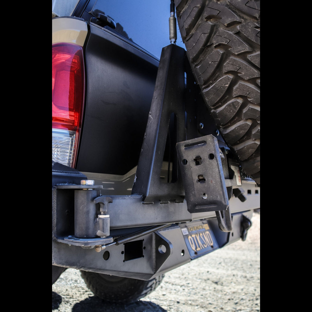 Tacoma Overland Series High Clearance Rear Bumper / 3rd Gen / 2016+ - Roam Overland Outfitters