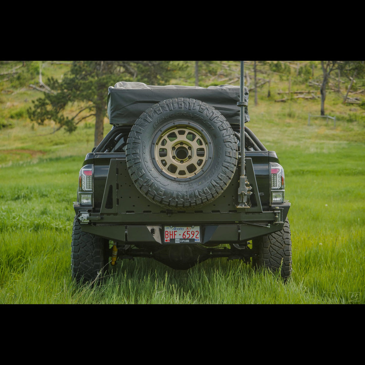 Tacoma Overland Series High Clearance Rear Bumper / 3rd Gen / 2016+ - Roam Overland Outfitters