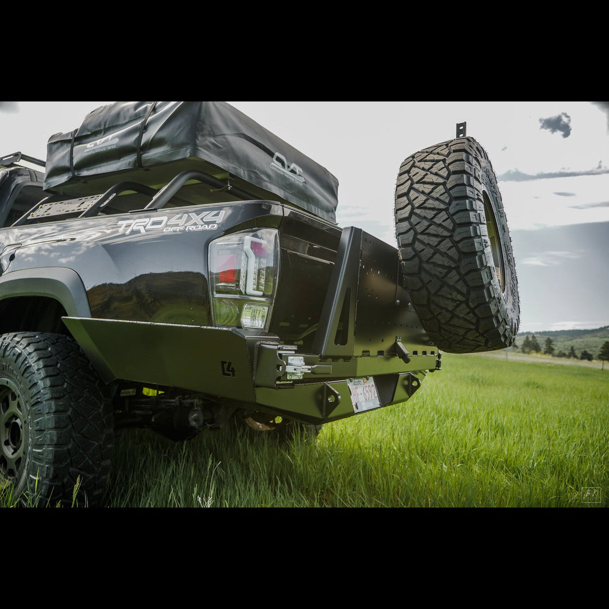 Tacoma Overland Series High Clearance Rear Bumper / 3rd Gen / 2016+ - Roam Overland Outfitters