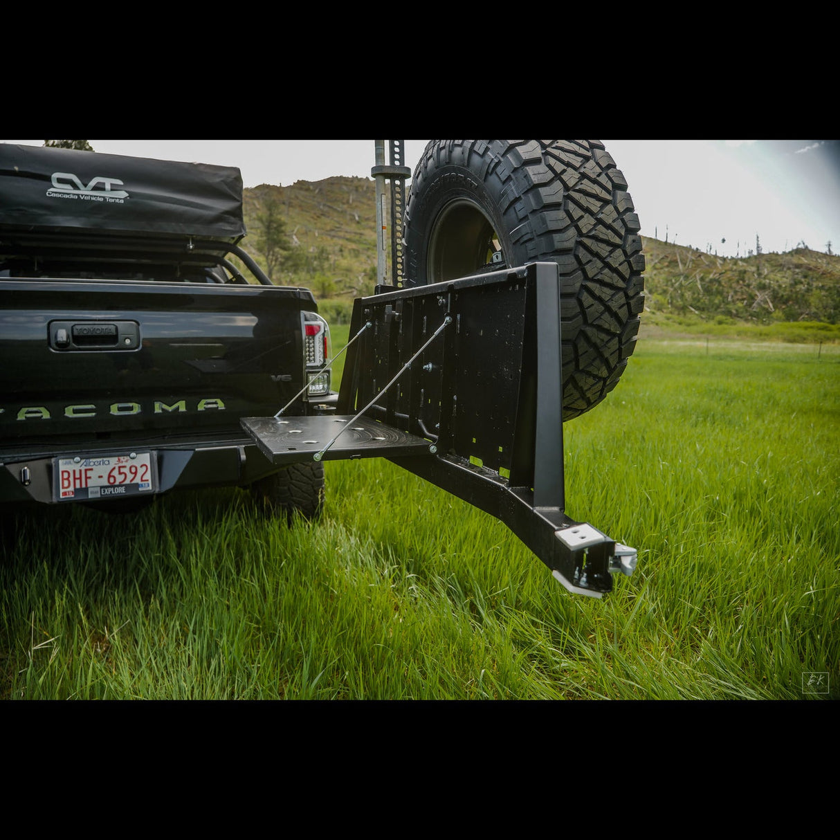 Tacoma Overland Series High Clearance Rear Bumper / 3rd Gen / 2016+ - Roam Overland Outfitters