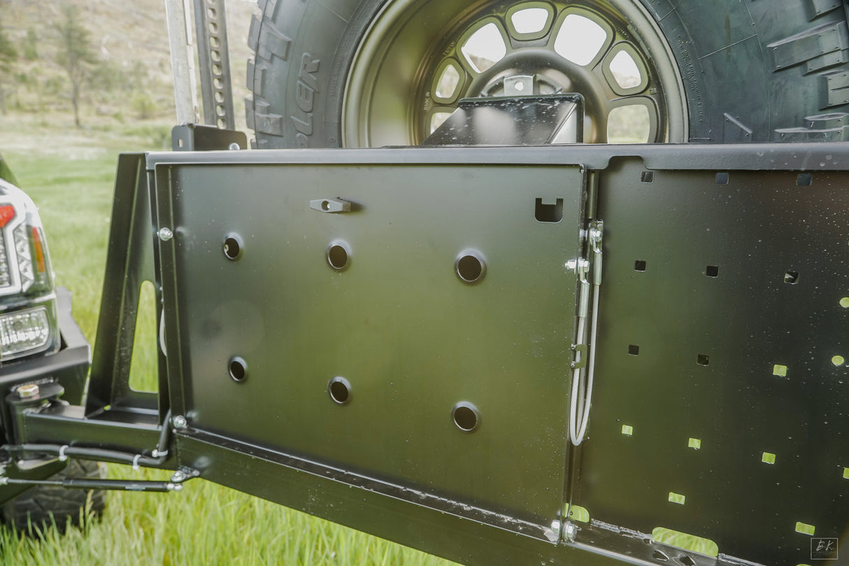 Tacoma Overland Series High Clearance Rear Bumper / 3rd Gen / 2016+ - Roam Overland Outfitters