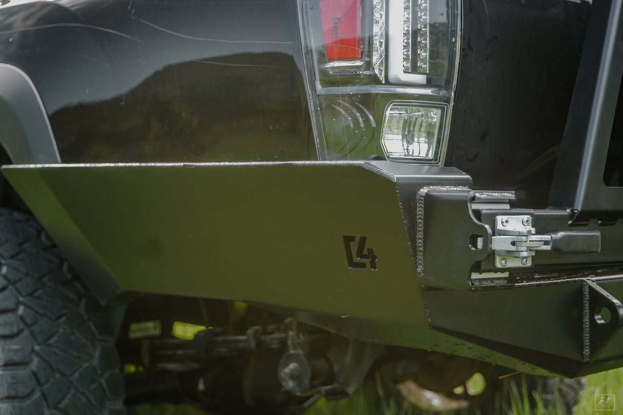 Tacoma Overland Series High Clearance Rear Bumper / 3rd Gen / 2016+ - Roam Overland Outfitters
