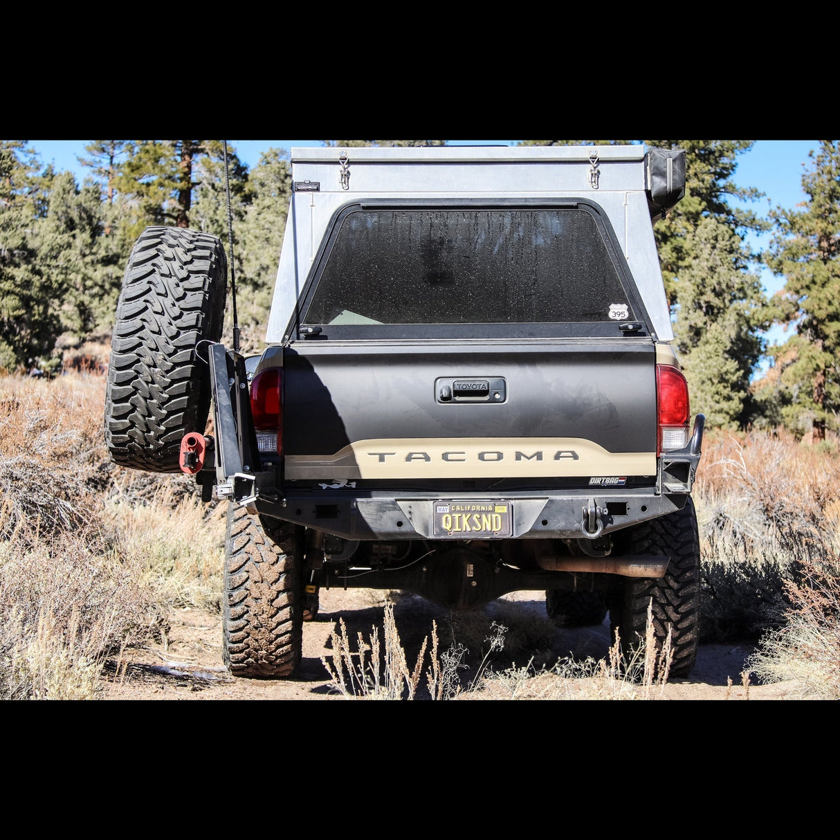 Tacoma Overland Series High Clearance Rear Bumper / 3rd Gen / 2016+ - Roam Overland Outfitters