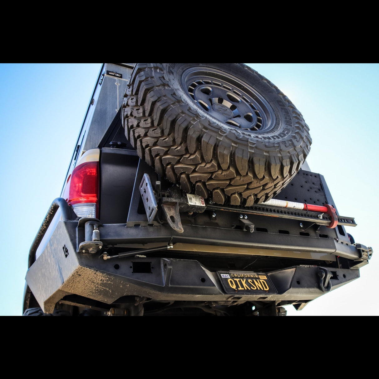Tacoma Overland Series High Clearance Rear Bumper / 3rd Gen / 2016+ - Roam Overland Outfitters