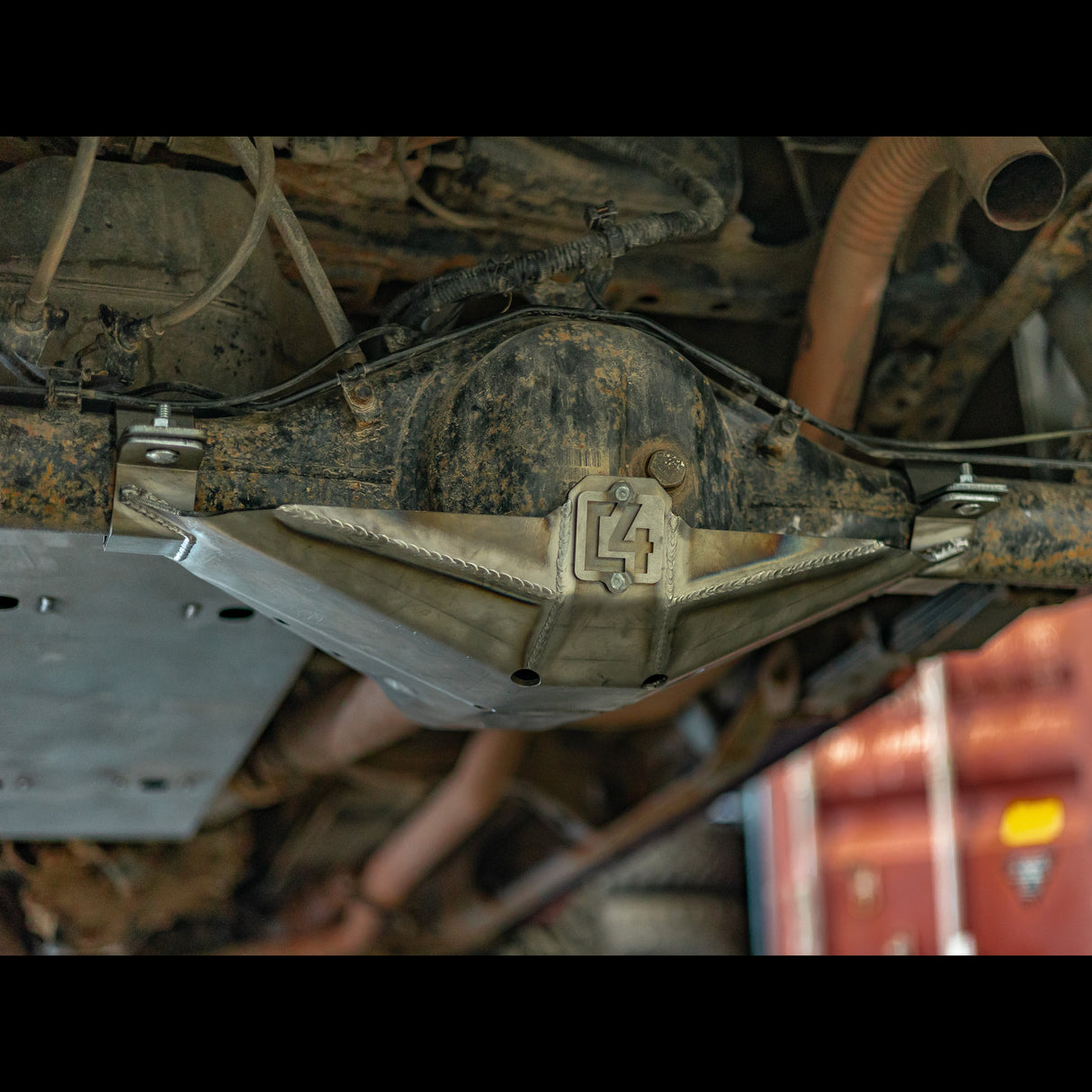 Tacoma Rear Differential Skid Plate / 2nd Gen / 2005-2015 - Roam Overland Outfitters