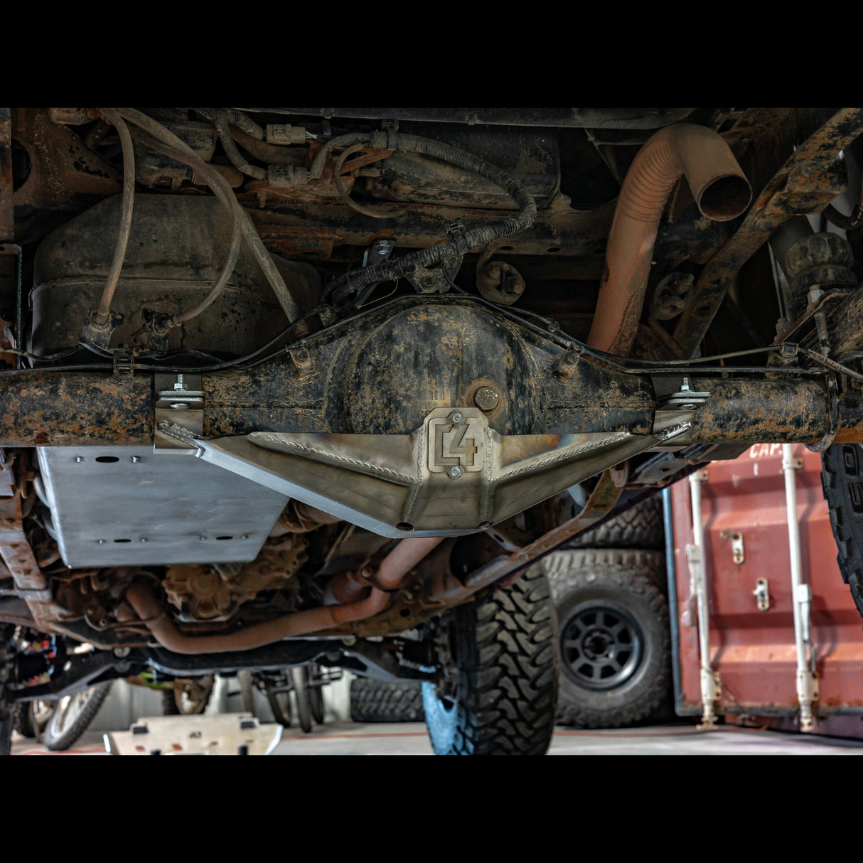 Tacoma Rear Differential Skid Plate / 2nd Gen / 2005-2015 - Roam Overland Outfitters