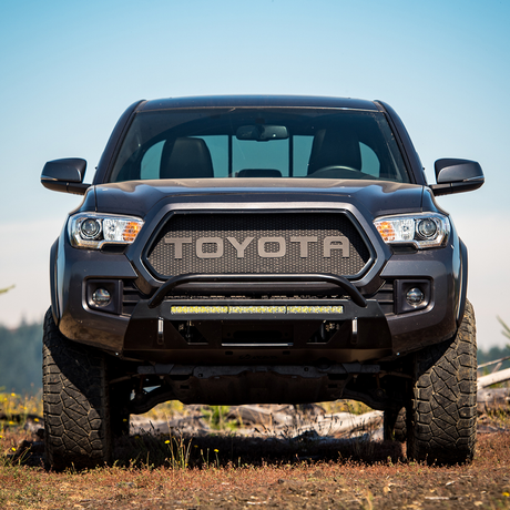 Tacoma Front Lo-Pro Winch Bumper / 3rd Gen / 2016+ - Roam Overland Outfitters