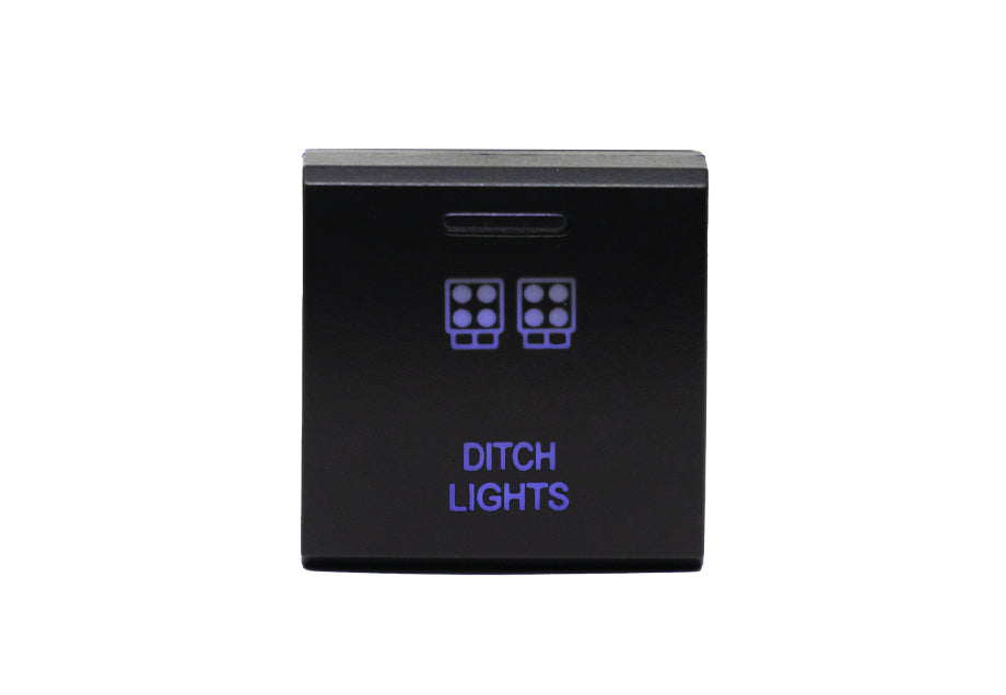 Toyota OEM Square Style "DITCH LIGHTS" Switch - Roam Overland Outfitters