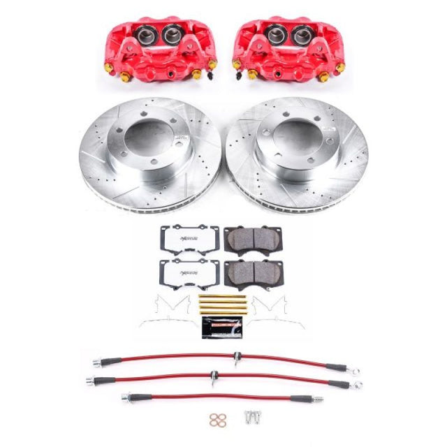 Power Stop 99-04 Toyota Tacoma Front Big Brake Conversion Kit - Roam Overland Outfitters