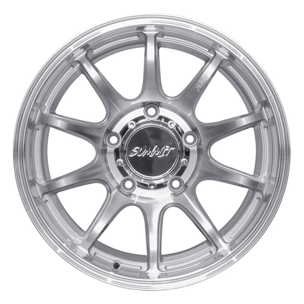 APEX / MACHINED SILVER / 17X9.0 +0 (5 LUG) - Roam Overland Outfitters