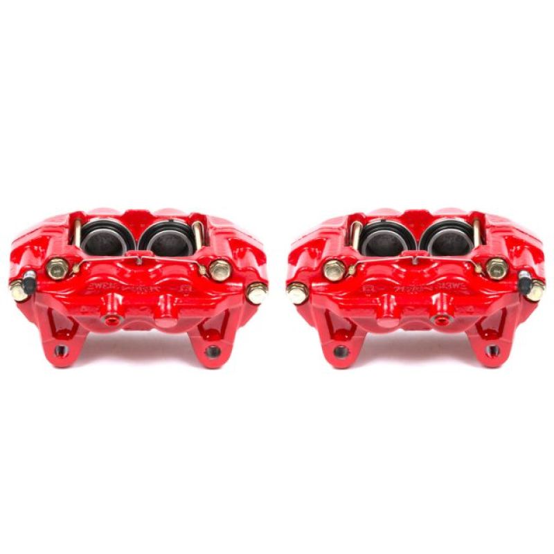 Power Stop 01-03 Toyota Sequoia Front Red Calipers w/o Brackets - Pair - Roam Overland Outfitters