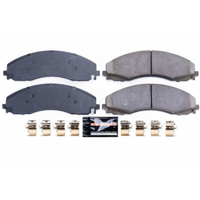 Power Stop 17-19 Ford F-450 Super Duty Rear Z23 Evolution Sport Brake Pads w/Hardware - Roam Overland Outfitters