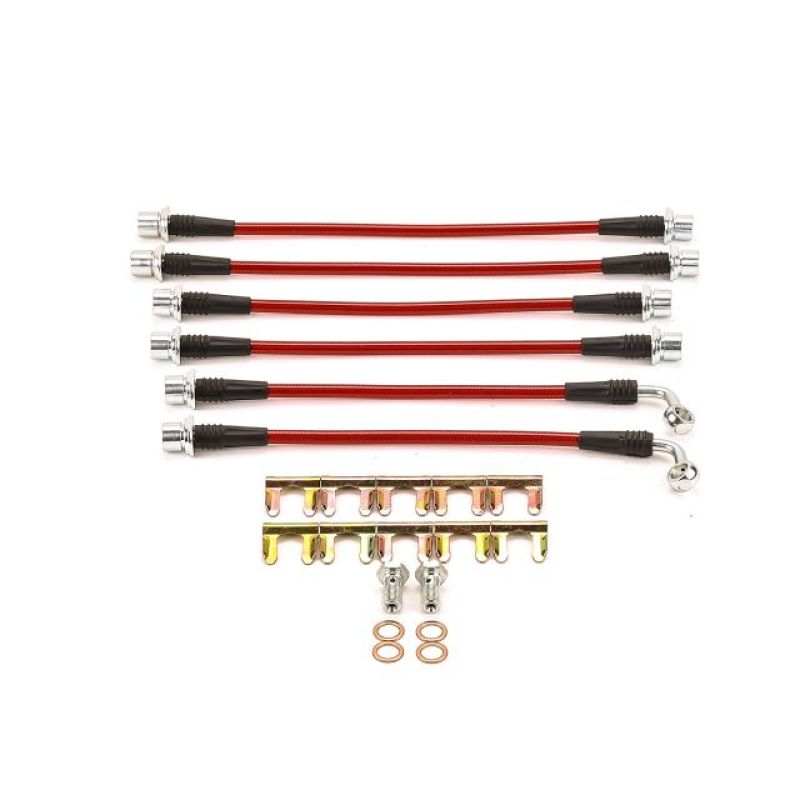 Power Stop 05-13 Toyota 4Runner Front SS Braided Brake Hose Kit - Roam Overland Outfitters