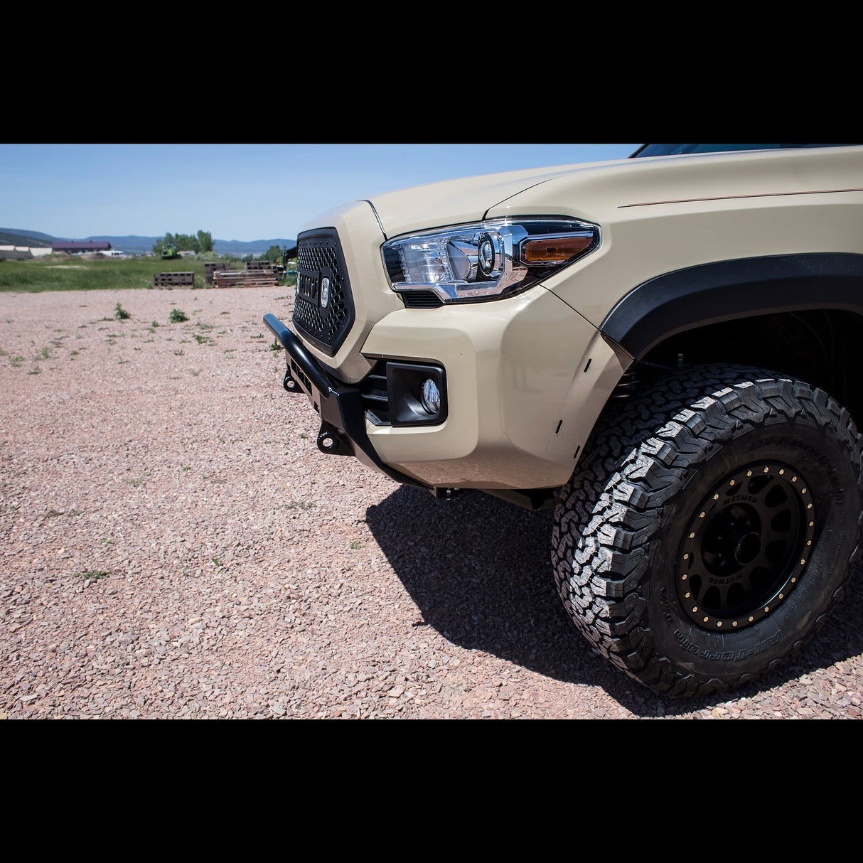 Tacoma Front Lo-Pro Winch Bumper / 3rd Gen / 2016+ - Roam Overland Outfitters