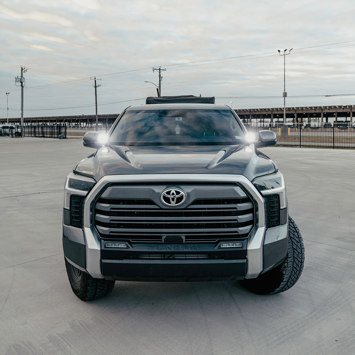 Low Profile Ditch Light Brackets Fits 2022+ Toyota Tundra - Roam Overland Outfitters