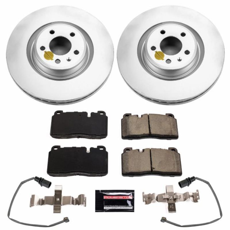 Power Stop 15-16 Porsche Macan Front Z23 Evolution Sport Coated Brake Kit - Roam Overland Outfitters