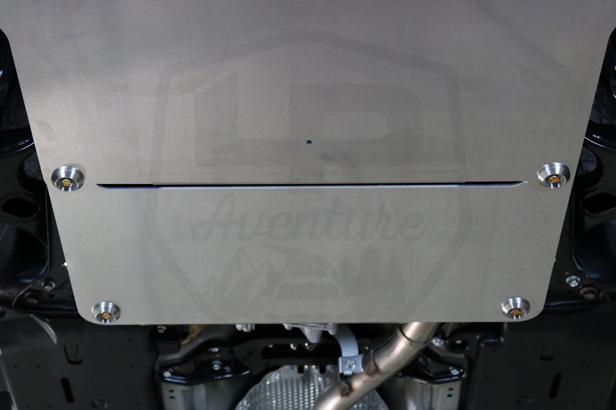LP Aventure rear skid plate for CVT transmission - Subaru Crosstrek 2018-2023 / Impreza 2017-2023 / Crosstrek 2024+ - Roam Overland Outfitters