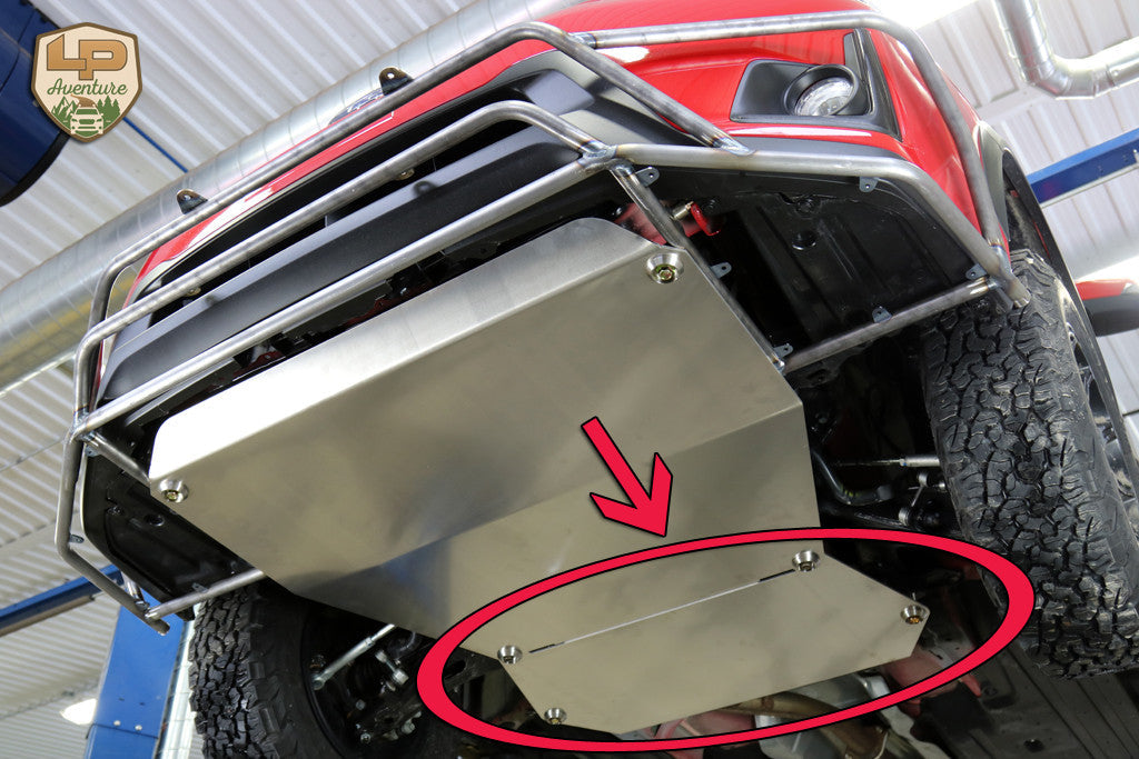 LP Aventure skid plate for CVT Transmission - Subaru XV Crosstrek 2013-2017 / Impreza 2012-2016 - Roam Overland Outfitters