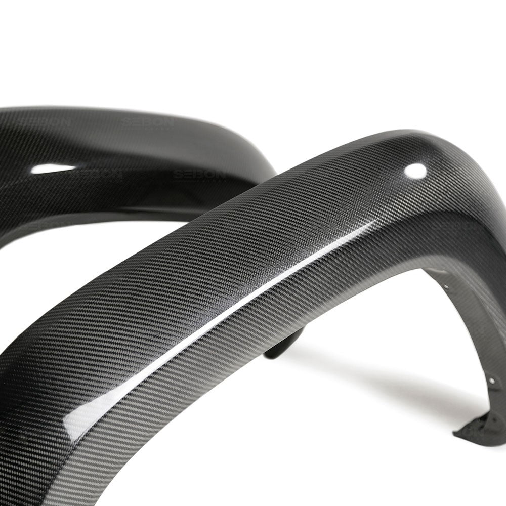 Seibon Carbon Fiber Front Fender Flares | Toyota Tacoma 2015-2021 - Roam Overland Outfitters