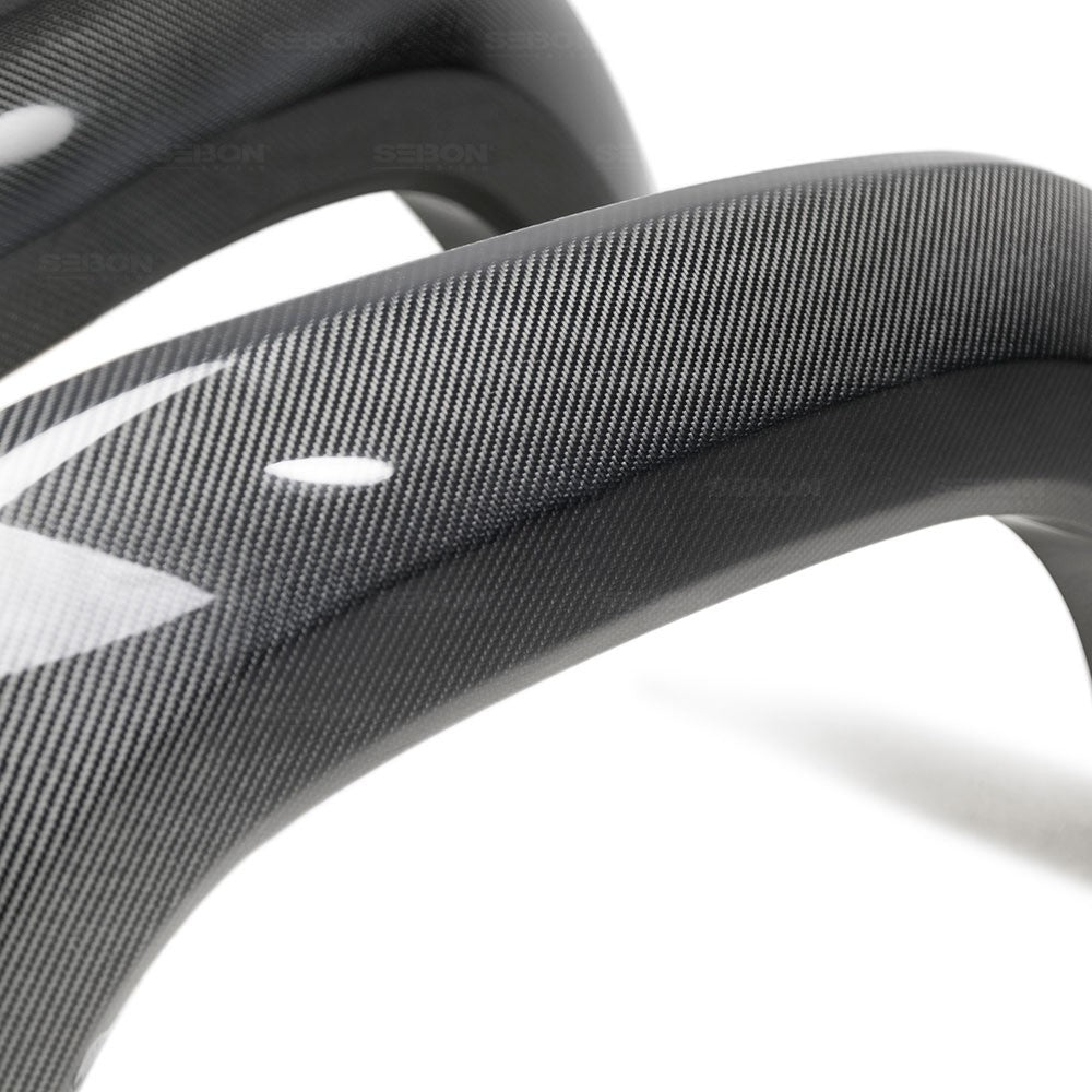 Seibon Carbon Fiber Rear Fender Flares | Toyota Tacoma 2015-2021 - Roam Overland Outfitters