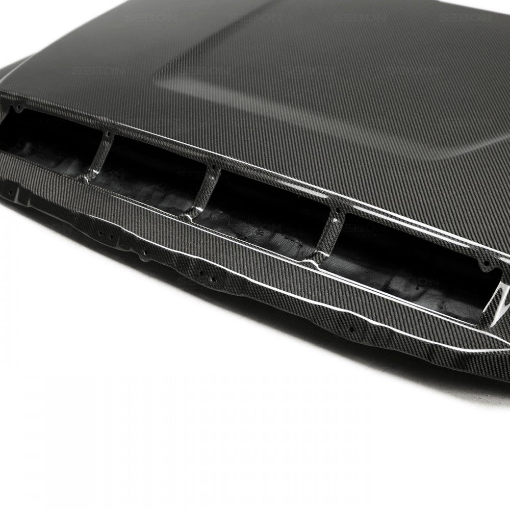 Seibon OEM-Style Carbon Fiber Hood | Toyota Tundra 2014-2020 - Roam Overland Outfitters