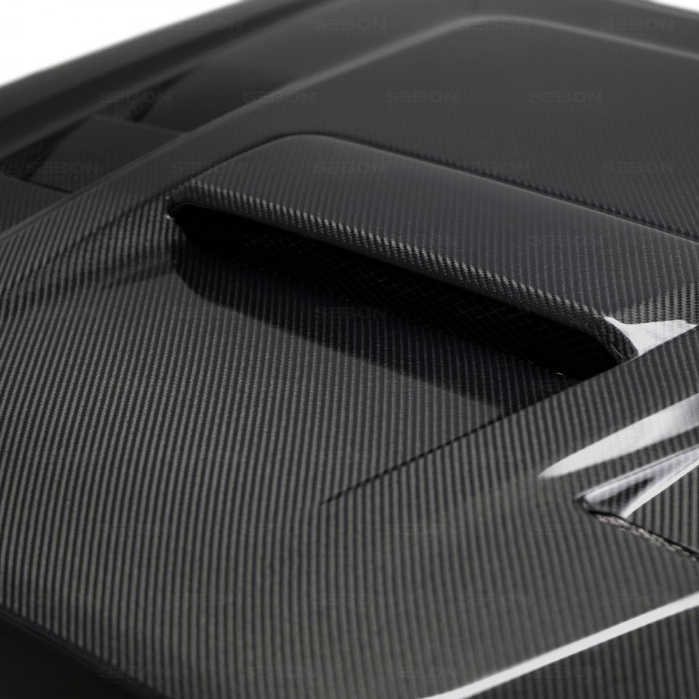 Seibon TS-Style Carbon Fiber Hood | Toyota Tacoma 2015-2021 - Roam Overland Outfitters