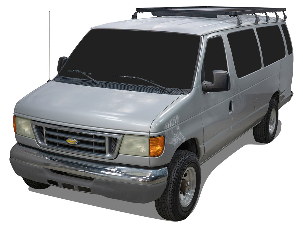 Ford E150/E250/E350 Extended Cab (1992-2014) Slimline II 3/4 Roof Rack Kit - Roam Overland Outfitters