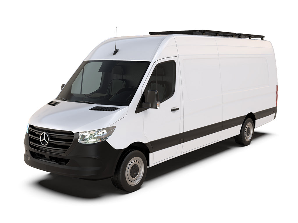 Mercedes-Benz Sprinter 170in/L3/LWB w/OEM Tracks (2006-Current) Slimline II Roof Rack Kit / Tall - Roam Overland Outfitters