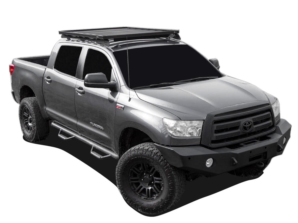 Toyota Tundra Crew Max (2007-2021) Slimline II Roof Rack Kit / Low Profile - Roam Overland Outfitters