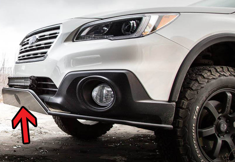 Front plate - Outback - bumper guard - Option - Roam Overland Outfitters