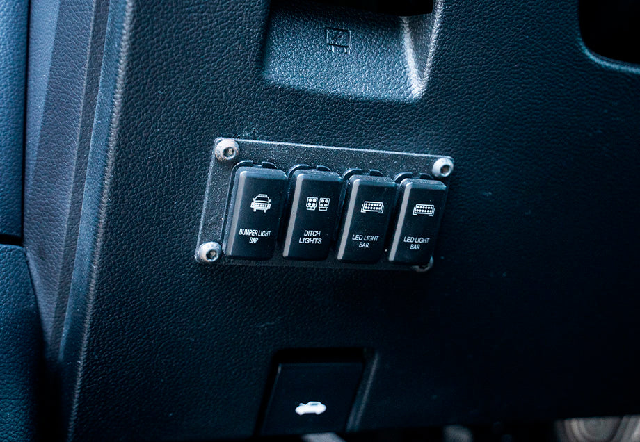2019-2022 Ford Ranger Switch Panel (4) - Roam Overland Outfitters