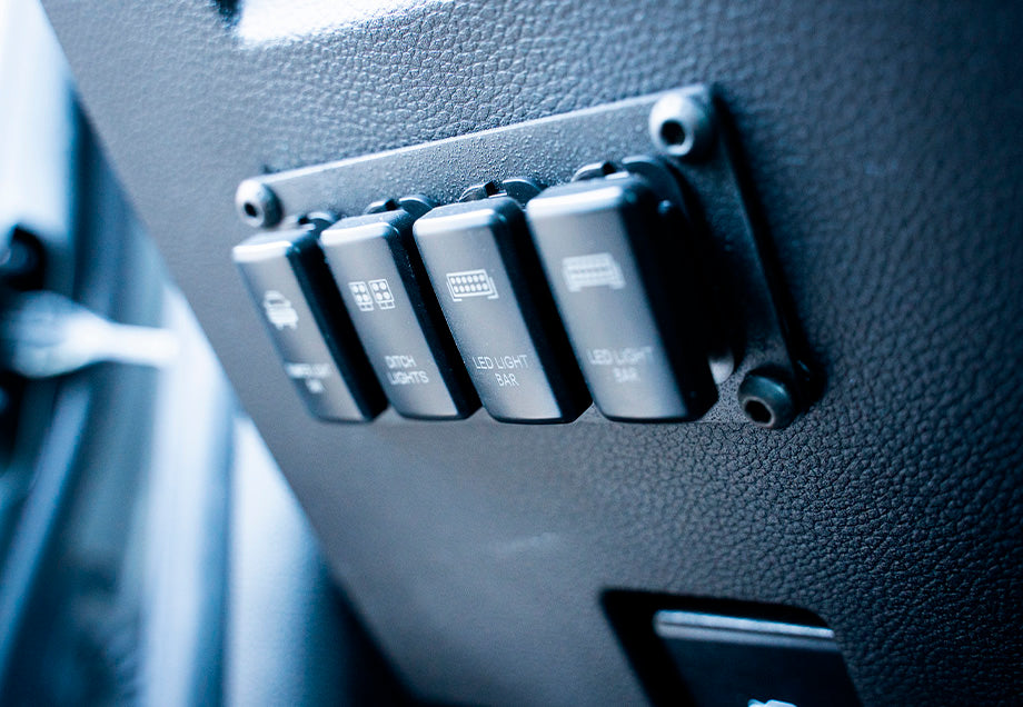 2019-2022 Ford Ranger Switch Panel (4) - Roam Overland Outfitters