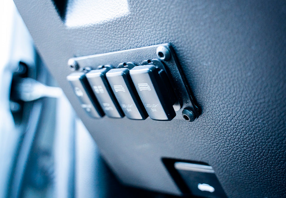 2019-2022 Ford Ranger Switch Panel (4) - Roam Overland Outfitters