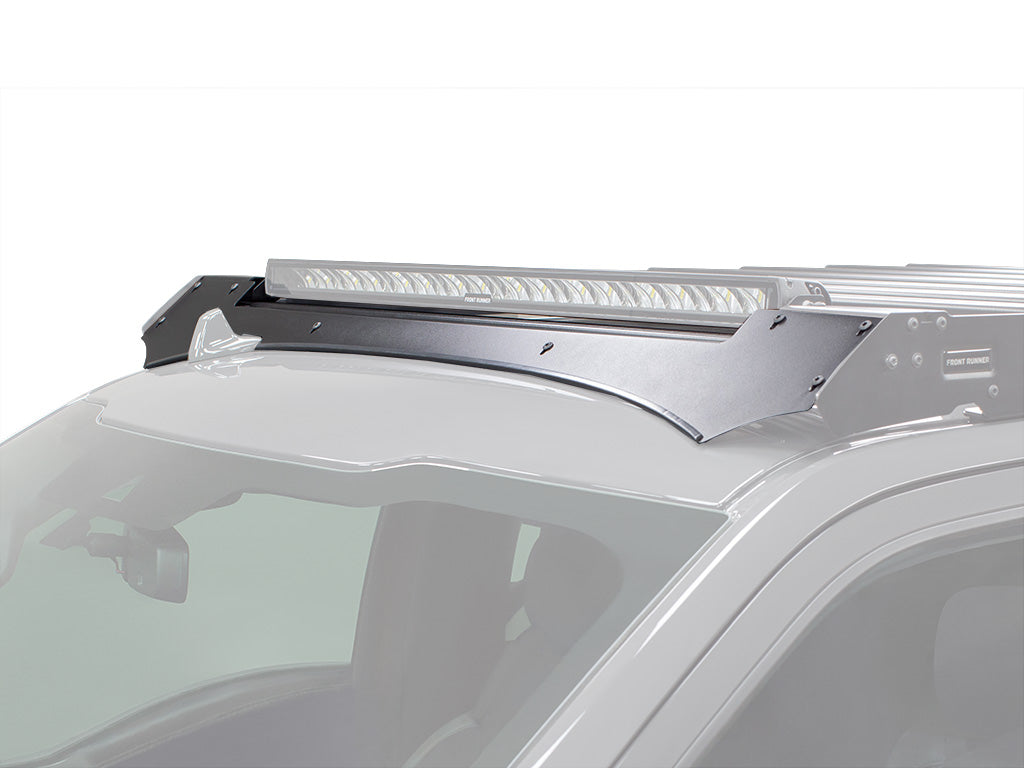 Ford F-150 Crew Cab w/ Sunroof (2015-2020) Slimsport Rack 40in Light Bar Wind Fairing - Roam Overland Outfitters