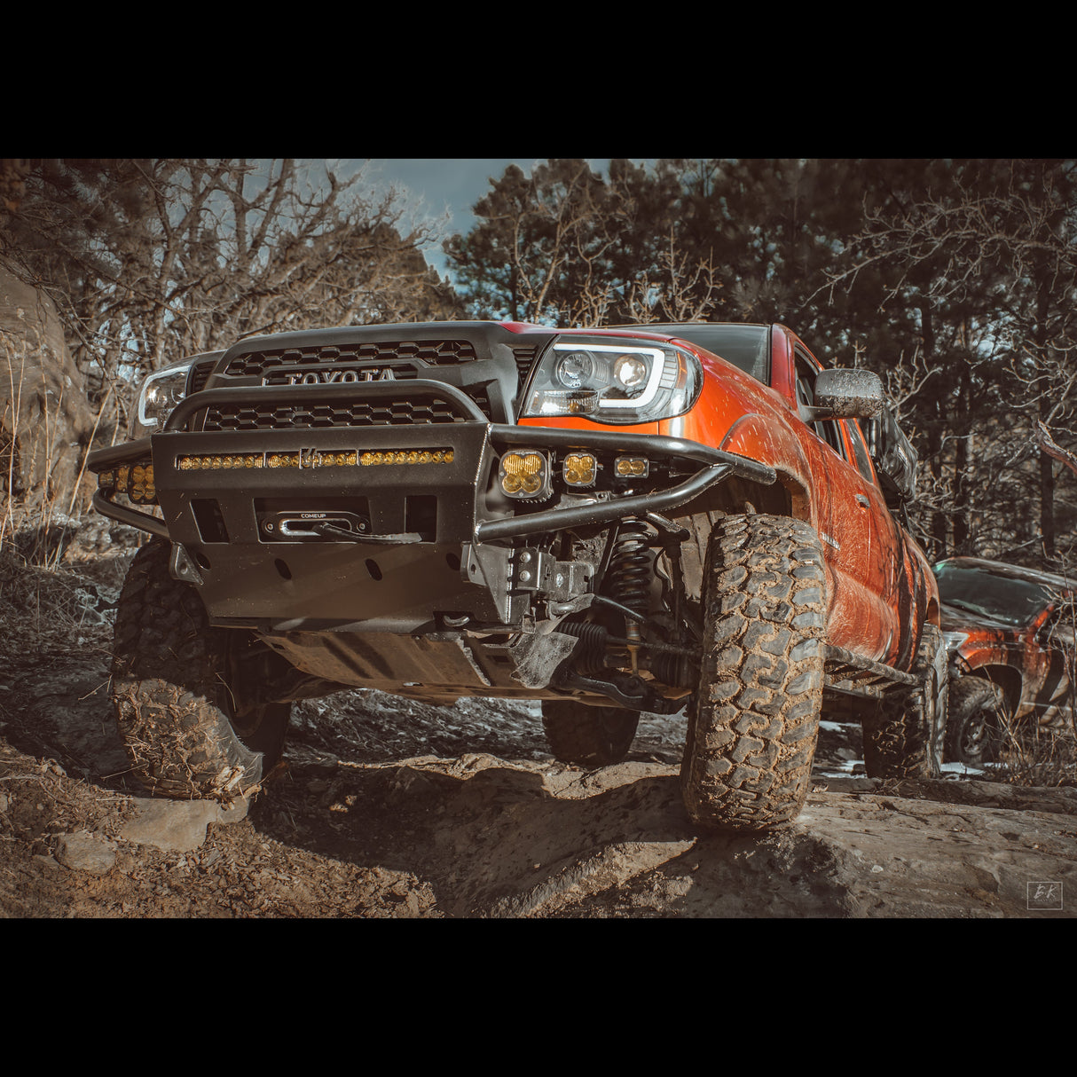 Tacoma Hybrid Front Bumper / 2nd Gen / 2005-2011 - Roam Overland Outfitters