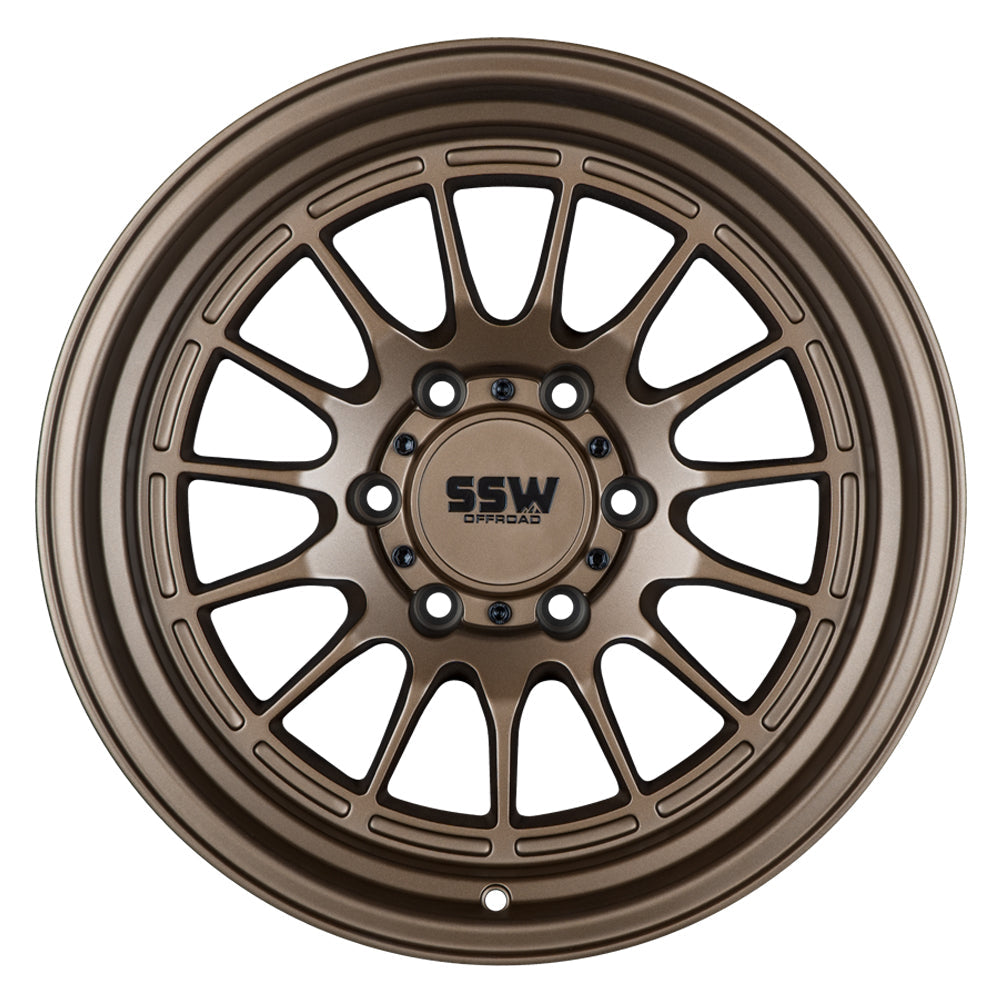DAKAR / MATTE BRONZE / 17X9.0 -25 - Roam Overland Outfitters