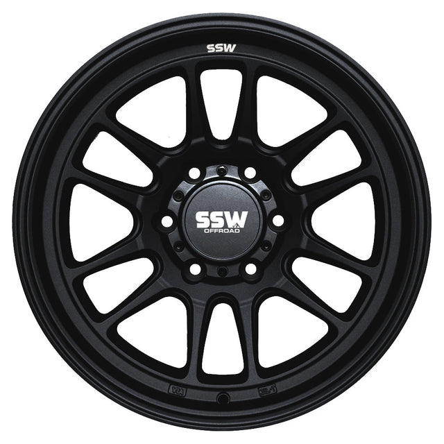 RAPTOR / MATTE BLACK / 17X9.0 -12 - Roam Overland Outfitters