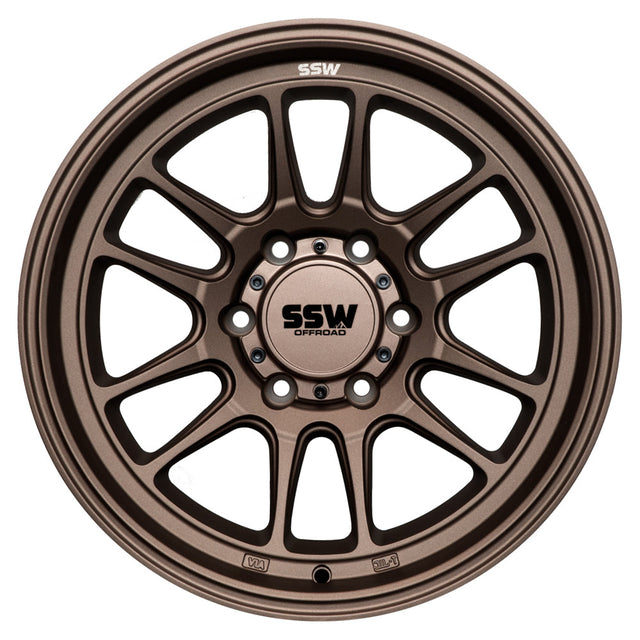 RAPTOR / MATTE BRONZE / 17X9.0 -12 - Roam Overland Outfitters